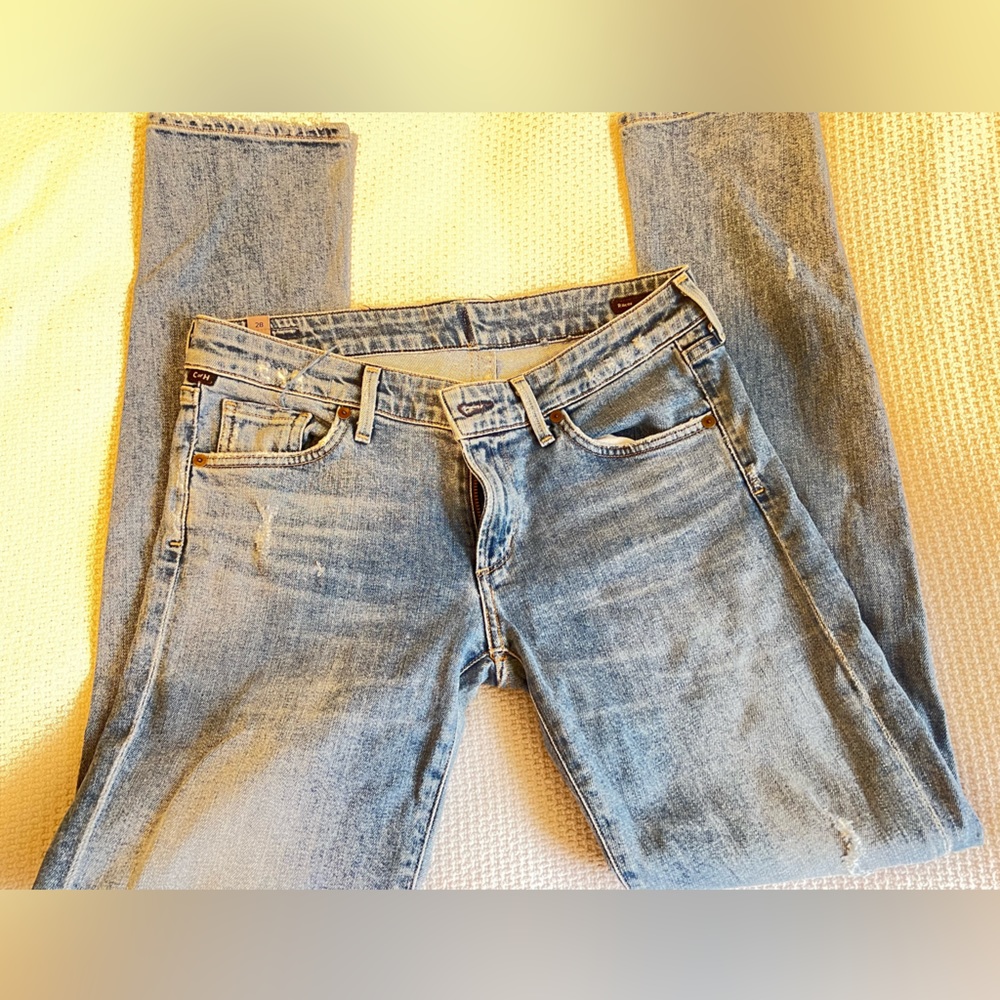 Coh low rise racer jeans - sz 28, worn just a few times